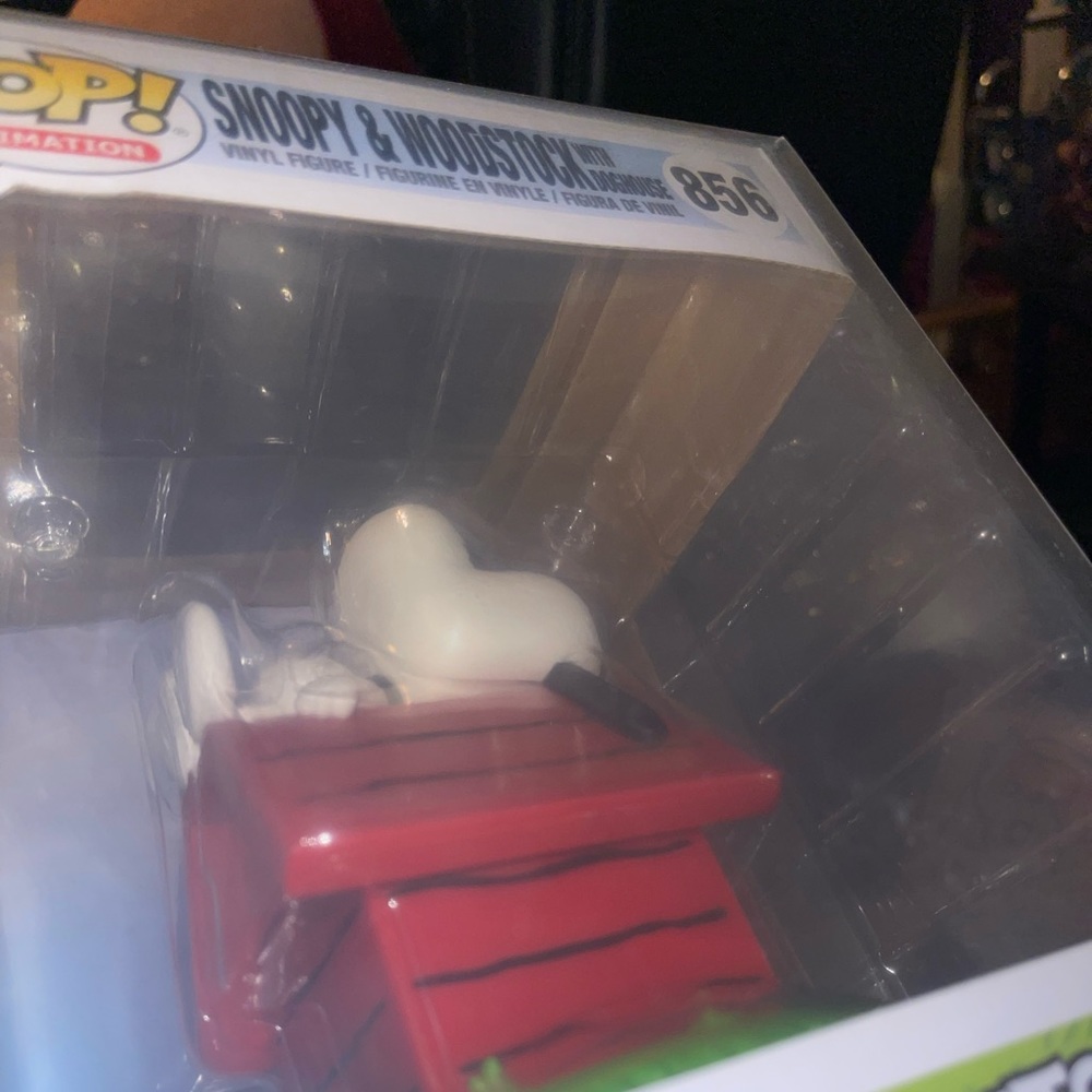 Snoopy & Woodstock with Dog House Funko Pop!